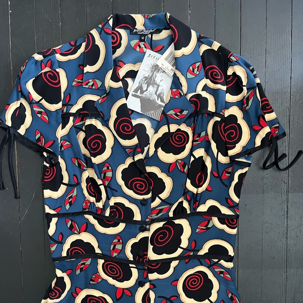 Vintage Betsey Johnson Midi Dress